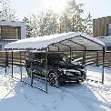 11’x19’ Steel Carport – Shield Your Vehicle from Weather! - Photo 2