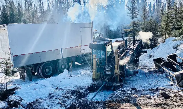 Directional drilling crew