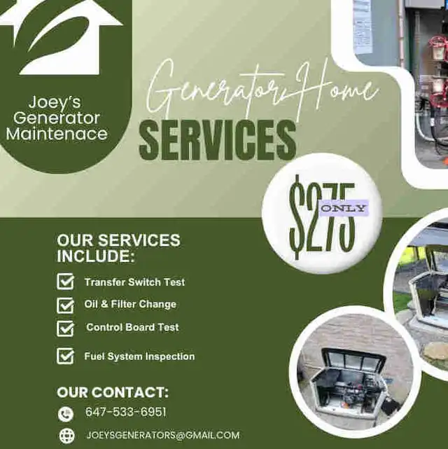 Generator Maintenance