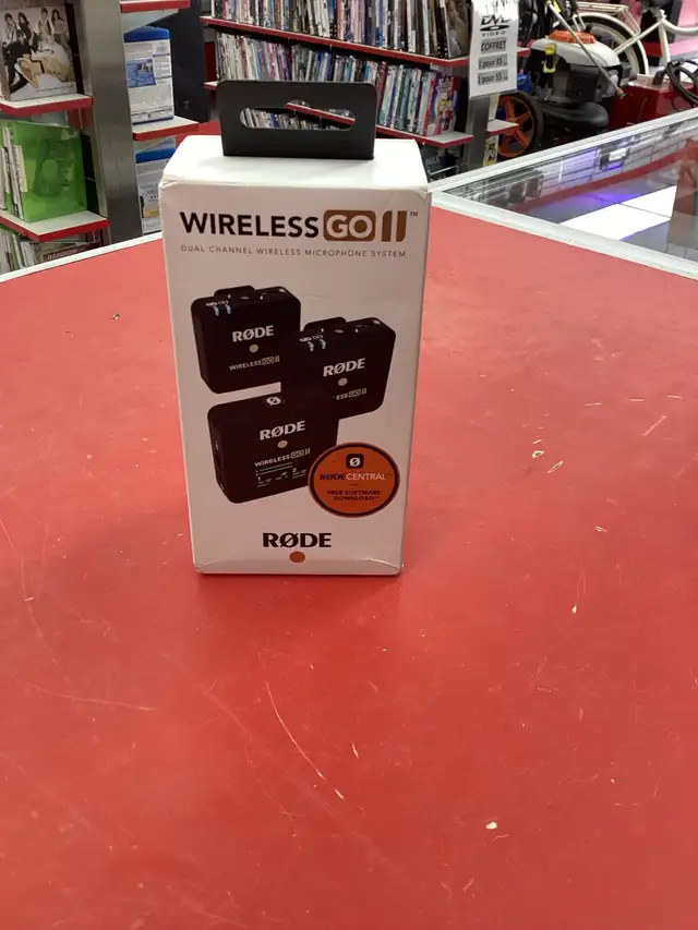 micro Rode wireless go II NEUF