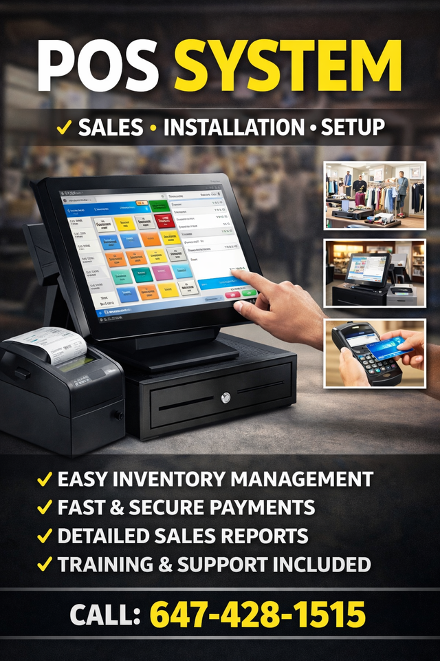 UPGRADE TO CLOVER POS: CALL 647-428-1515 & SAVE ON FEES!
