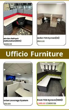 Save Big with Used Office Furniture at Ufficio Furniture-Call Us