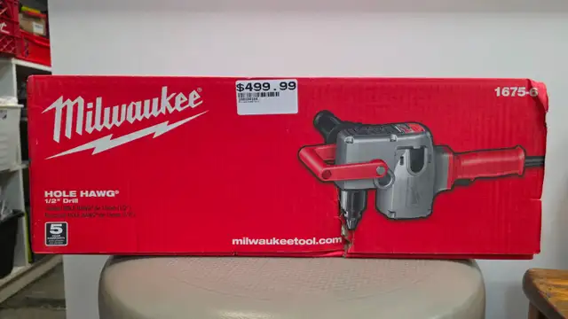 Milwaukee 1/2-inch Hole Hawg Drill 1675-6 - BRAND NEW