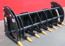 78″ Skid Steer Root Rake – Strong, Efficient & Ready for Work!