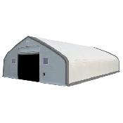 Double Truss Storage Shelter – W50′ × L100′ × H26′ - Photo 2