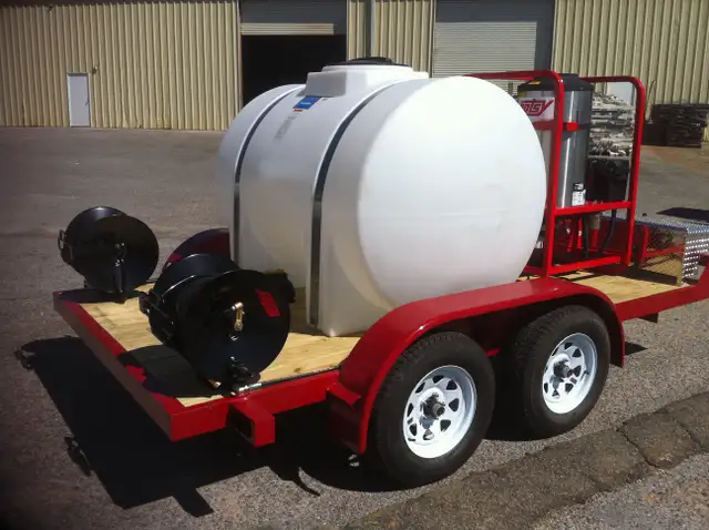 4000 PSI Hot Water Pressure Washer – Pickup Truck Mounted