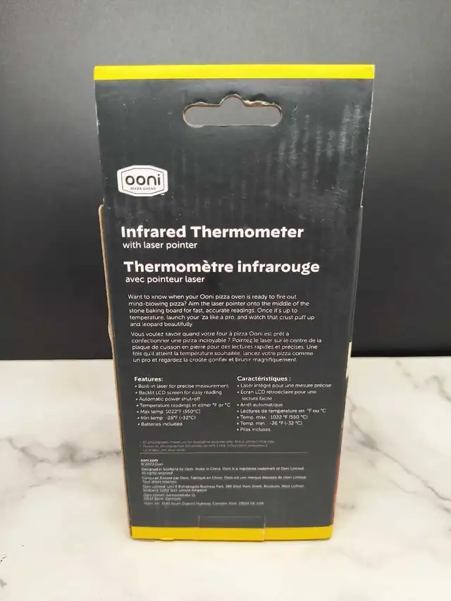 OONI INFRARED THERMOMETER - Photo 2