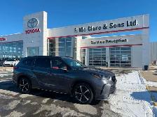 2021 Toyota Highlander XSE BEAUTIFUL RED LEATHER INTERIOR