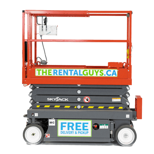 SJ3219 Indoor Scissor Lift Rentals - Free Delivery and Pickup
