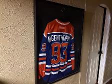 Ryan Nugent Hopkins signed Reebok Edmonton Oilers jersey #93