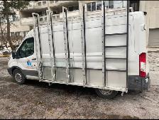 Aluminum glass racks