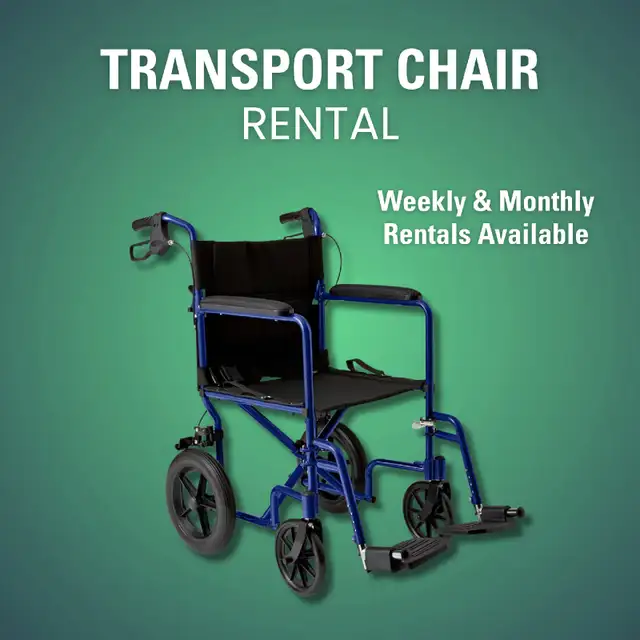 Transport Chair/ Wheelchair Rentals