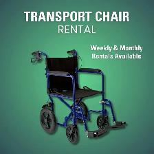 Transport Chair/ Wheelchair Rentals