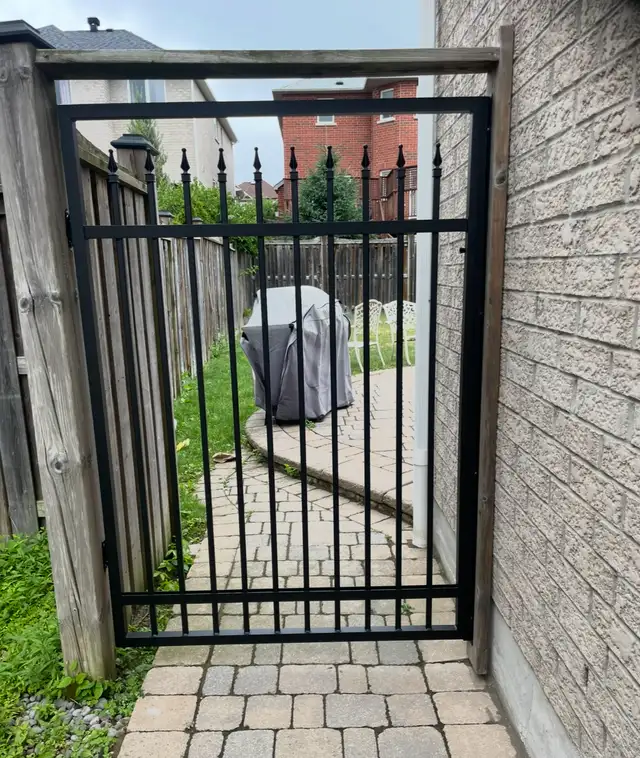 Aluminum gates, railing & grates