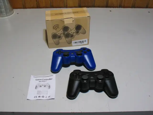 Two PS3 Contollers Compatible with Sony, BRAND NEW