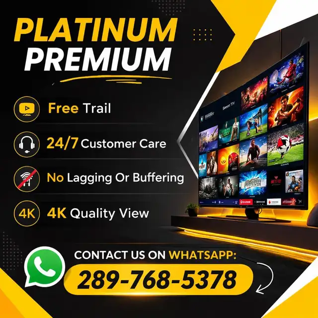 PREMIUM 4K UHD TV AVAILABLE!