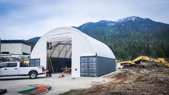 Double Truss Container Shelter - Photo 2