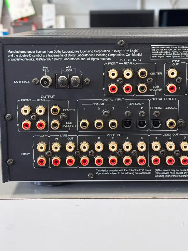 Rotel RSX-972 Surround Sound Receiver - Photo 6