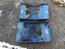 2 GARAGE CAR DOLLIES