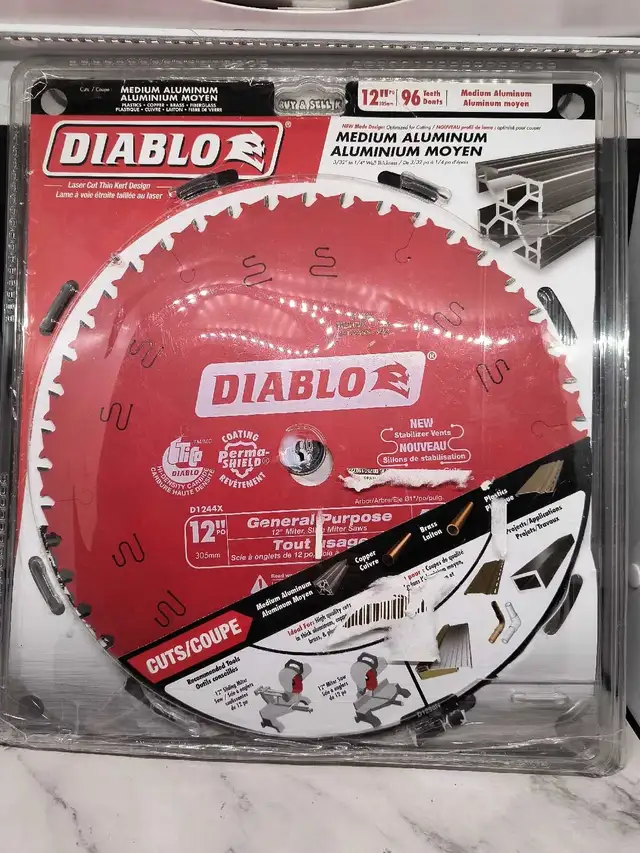 DIABLO GENERAL PURPOSE 12' BLADE