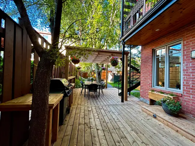 Appart. RDC 3 chambres Plateau   cour   stationnement - Photo 3