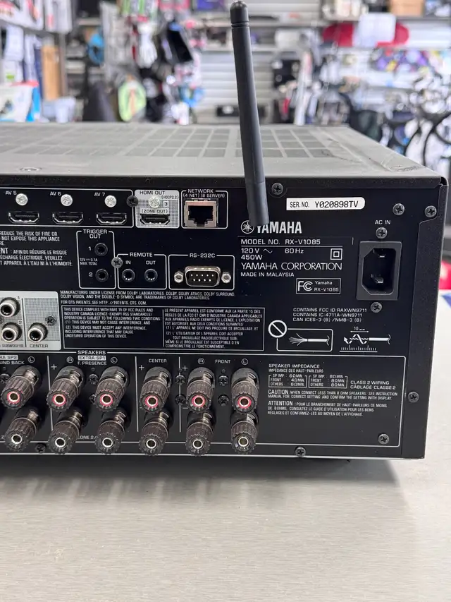 Yamaha RX-V1085 Receiver - Photo 5