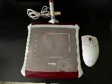 WACOM TABLET (Ruby) with Mouse and Grip Pen $ 45.00