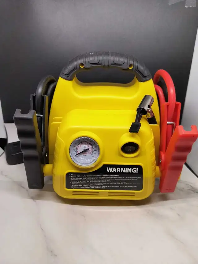 QUEST CAR JUMP STARTER W/AIR COMPRESSOR