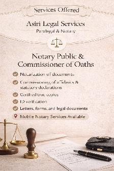 Notary / Commissioner