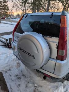 Silver 2002 Honda CRV