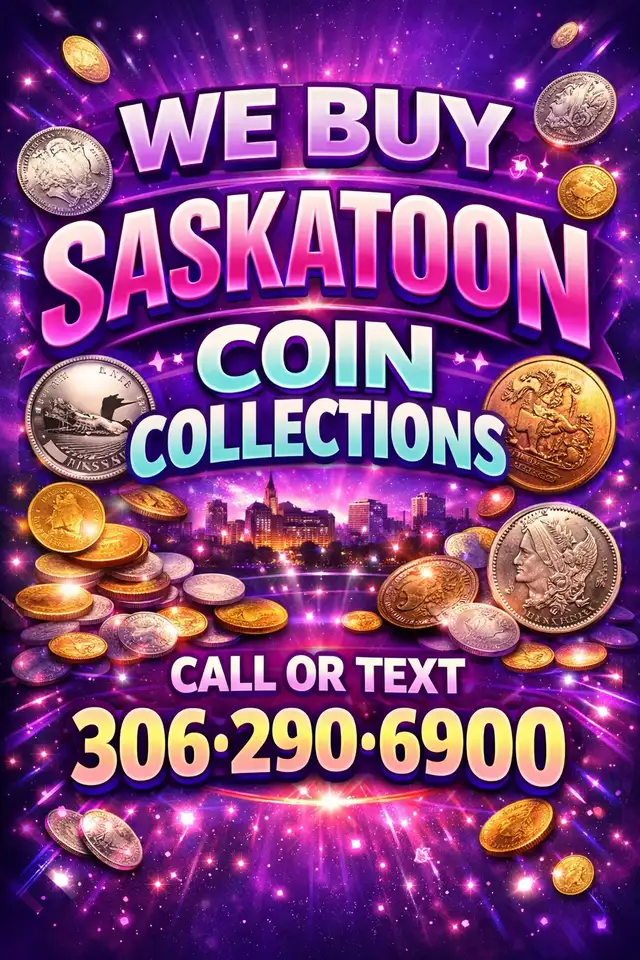 SASKATOON COIN COLLECTIONS WANTED