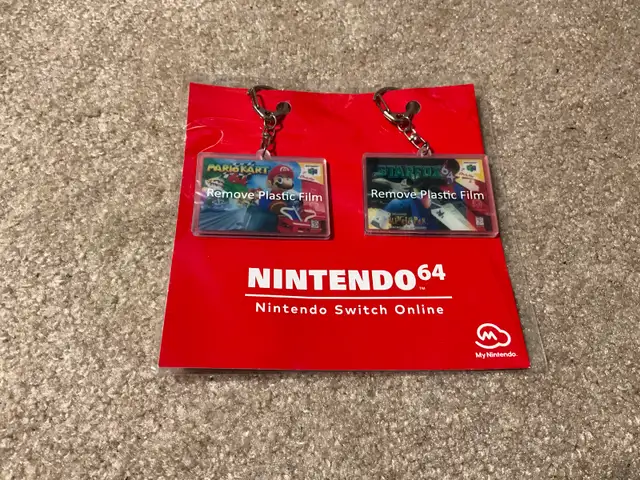 My Nintendo Rewards -Promotional Keychain Nintendo 64