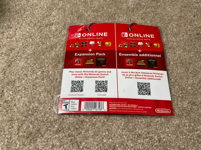 My Nintendo Rewards -Promotional Keychain Nintendo 64 - Photo 2