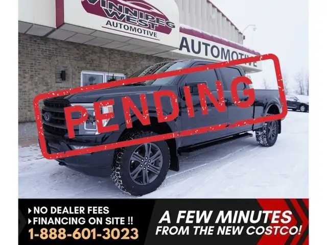 2023 Ford F-150 TRIPLE BLACK LARIAT ONLY 18,000KMS STILL AS NEW!