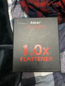 askar 120 APO 1.0 flatener