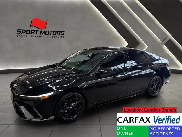 2024 Hyundai Elantra N Line Ultimate ONE OWNER CLEAN CARFAX