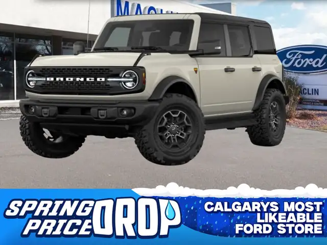2026 Ford Bronco BADLANDS 4 DOOR | BLACK APPEARANCE PACKAGE |