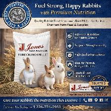 High Quality Rabbit Feed – Fibre Crunch Pellets for Healthy Rabb