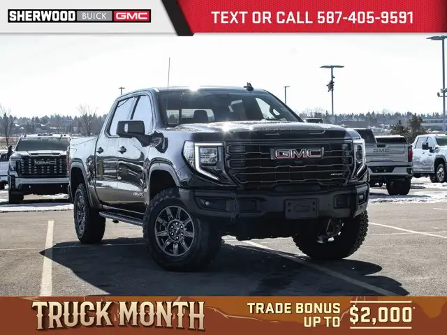 2026 GMC Sierra 1500 AT4X