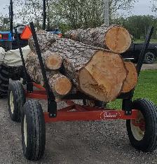 pine logs