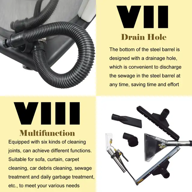 60L Carpet Extractor 3 in 1 Carpet &Floor Cleaning Machine053381 - Photo 10