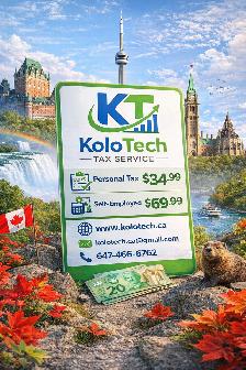 $34.99 Income Tax Filing | CRA NETFILE Certified | Online Tax Ca