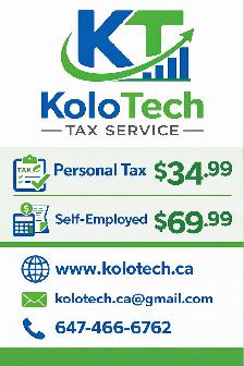 $34.99 Income Tax Filing | CRA NETFILE Certified | Online Tax Ca - Photo 5