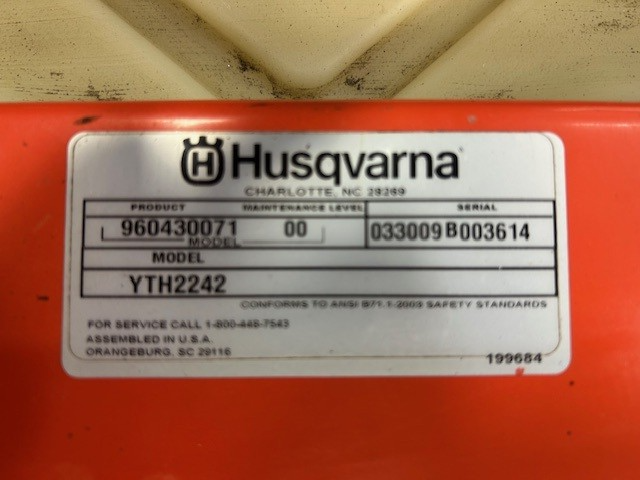 TRACTEUR A GAZON USAGÉ HUSQVARNA - Photo 2