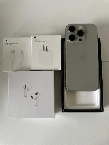 iPhone 16 Pro 128gb Airpods/Fast Charger/Delivery
