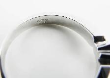 14KT W/Gold 0.49CT SI Solitaire Diamond Ring. Naturally Mined! - Photo 2