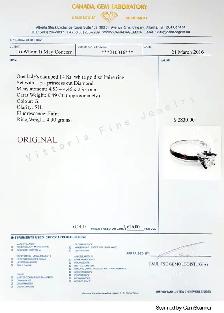 14KT W/Gold 0.49CT SI Solitaire Diamond Ring. Naturally Mined! - Photo 4