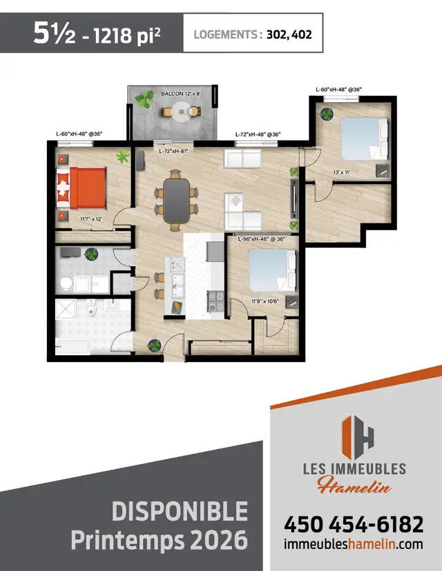 Superbe condo locatif – 5 ½ | Napierville - Photo 6