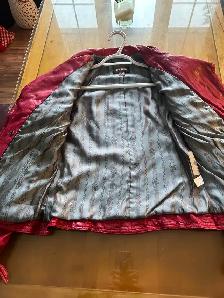 Women’s Red Leather Jacket Danier - Photo 2