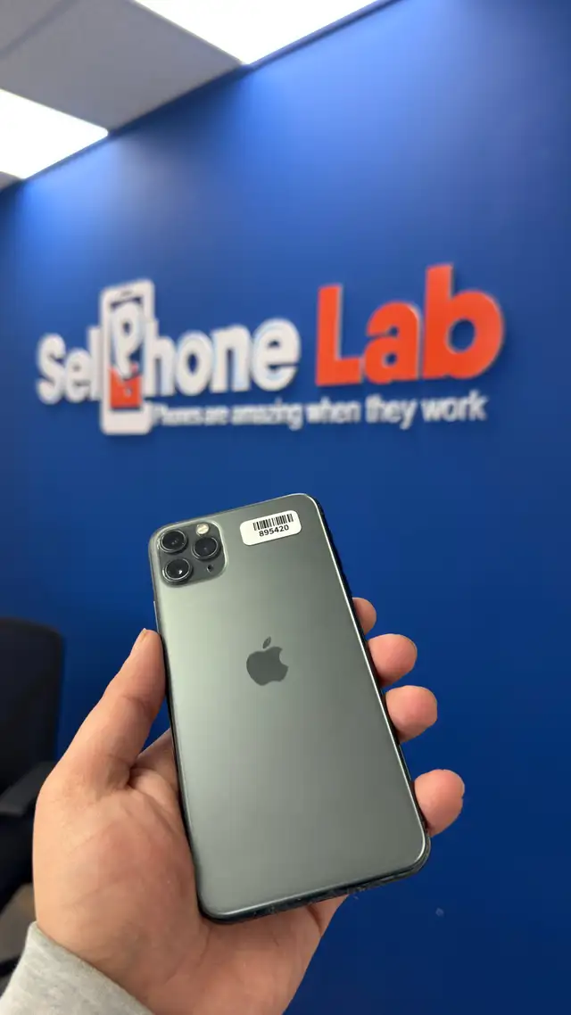 pre owned iPhone 11 Pro Max for sale at SellPhone Lab Cochrane - Photo 3